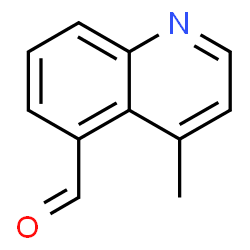 4-甲基喹啉-5-甲醛结构式