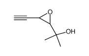 Oxiranemethanol, 3-ethynyl-alpha,alpha-dimethyl- (9CI) Structure