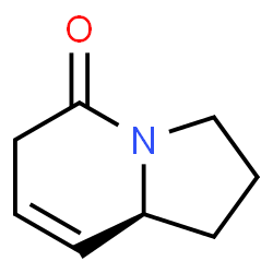 5(1H)-Indolizinone,2,3,6,8a-tetrahydro-,(8aS)-(9CI) structure