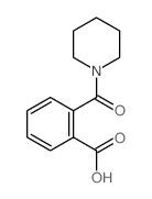 2-(Piperidinocarbonyl)-Benzoic acid Structure