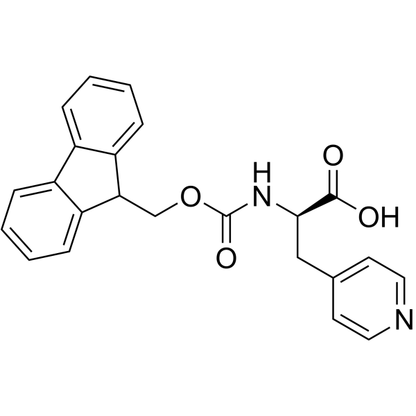 Fmoc-3-(4-吡啶基)-D-丙氨酸图片