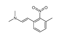 2-Nitro-3-methyl-ω-dimethylaminostyrol Structure