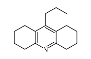 9-propyl-1,2,3,4,5,6,7,8-octahydroacridine结构式
