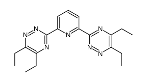 3-[6-(5,6-diethyl-1,2,4-triazin-3-yl)pyridin-2-yl]-5,6-diethyl-1,2,4-triazine结构式
