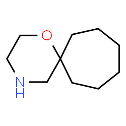1-Oxa-4-azaspiro[5.6]dodecane结构式