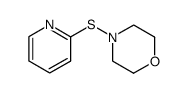 Morpholine, 4-(2-pyridinylthio)- (9CI)结构式