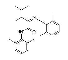 3,4-Dimethyl-N-(2,6-dimethylphenyl)-2-(2,6-xylylimino)-3-pentenamide structure