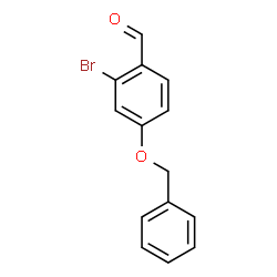 4-(benzyloxy)-2-broMobenzaldehyde Structure