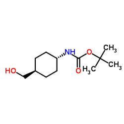 (trans-4-Hydroxymethylcyclohexyl)carbamic acid tert-butyl ester picture