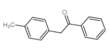 Ethanone,2-(4-methylphenyl)-1-phenyl- structure