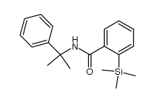 N-(2-phenylpropan-2-yl)-2-(trimethylsilyl)benzamide Structure