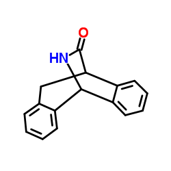 16-Azatetracyclo[7.6.2.02,7.010,15]heptadeca-2,4,6,10,12,14-hexaen-17-one结构式