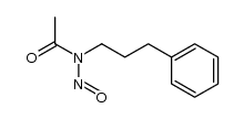 N-nitroso-N-(3-phenyl-propyl)-acetamide Structure