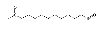 1,10-Bis(methylsulfinyl)decane结构式