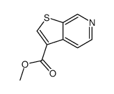 噻吩并[2,3-c]吡啶-3-羧酸甲酯结构式