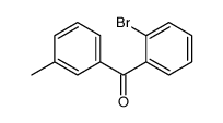 2-BROMO-3'-METHYLBENZOPHENONE structure