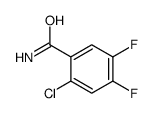 2-Chloro-4,5-difluorobenzamide Structure