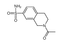 2-acetyl-1,2,3,4-tetrahydroisoquinoline-7-sulphonamide picture