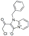 1-Benzyl-2-(chloroacetyl)-1H-imidazo[1,2-a]pyridin-4-ium-3-olate结构式