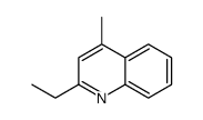 2-ethyl-4-methylquinoline结构式