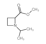 methyl 1-propan-2-ylazetidine-2-carboxylate结构式