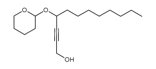 4-tetrahydropyran-2-yloxy-dodec-2-yn-1-ol Structure