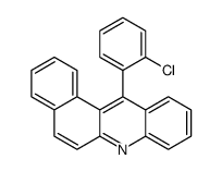 12-(2-chlorophenyl)benzo[a]acridine结构式