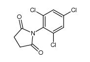 2,4,6-Trichlorophenylsuccinimide Structure