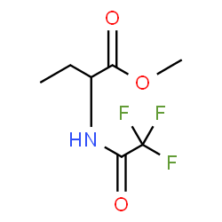 N-TFA-DL-A-AMINOBUTYRIC ACID*METHYL ESTE R结构式