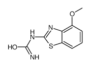 Urea, (4-methoxy-2-benzothiazolyl)- (9CI) Structure