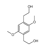 2-[4-(2-hydroxyethyl)-2,5-dimethoxyphenyl]ethanol Structure