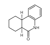 cis-6a,7,8,9,10,10a-hexahydro-5H-phenanthridin-6-one Structure