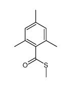 S-methyl 2,4,6-trimethylbenzenecarbothioate结构式