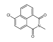 4-chloro-N-methyl-1,8-naphthalimide结构式