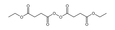 Peroxydibernsteinsaeure-diethylester Structure