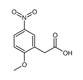 (2-Methoxy-5-Nitrophenyl)Acetic Acid Structure