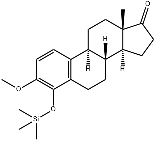 3-Methoxy-4-[(trimethylsilyl)oxy]estra-1,3,5(10)-trien-17-one结构式