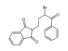2-(3-bromo-4-oxo-4-phenylbutyl)isoindole-1,3-dione结构式