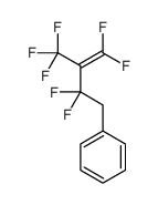 [2,2,4,4-tetrafluoro-3-(trifluoromethyl)but-3-enyl]benzene结构式