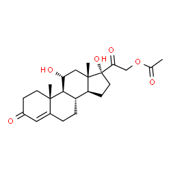hydrocortisone acetate structure