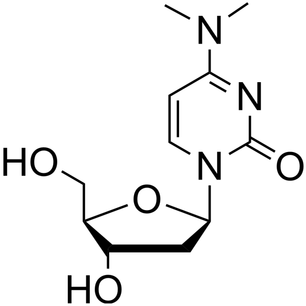 2’-Deoxy-N4,N4-dimethylcytidine Structure