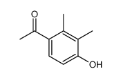 1-(4-hydroxy-2,3-dimethylphenyl)ethanone structure