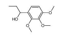 1-(2,3,4-trimethoxyphenyl)-1-propanol结构式