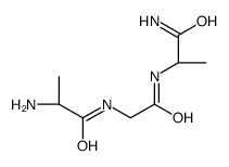 (2S)-2-amino-N-[2-[[(2S)-1-amino-1-oxopropan-2-yl]amino]-2-oxoethyl]propanamide结构式