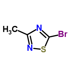 5-Bromo-3-methyl-1,2,4-thiadiazole Structure