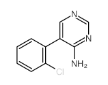 4-Pyrimidinamine,5-(2-chlorophenyl)- picture