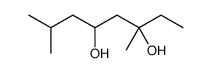 3,7-dimethyloctane-3,5-diol结构式