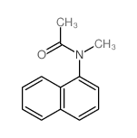 N-methyl-N-naphthalen-1-yl-acetamide Structure