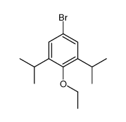 5-bromo-2-ethoxy-1,3-di(propan-2-yl)benzene Structure