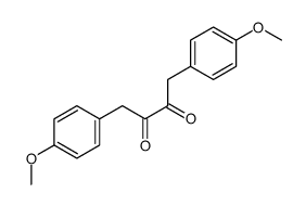 1,4-bis(4-methoxyphenyl)butane-2,3-dione结构式